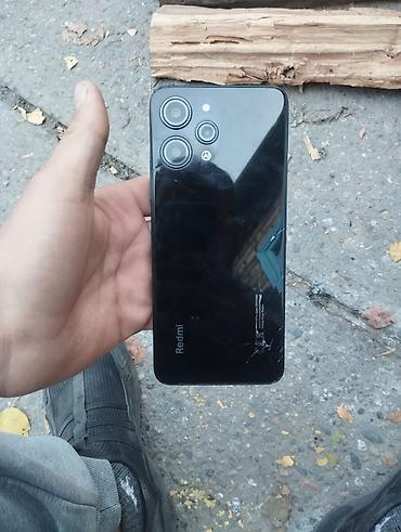 прямострочка ош: Redmi, Redmi 12, Б/у, 128 ГБ, цвет - Черный, 2 SIM — 2