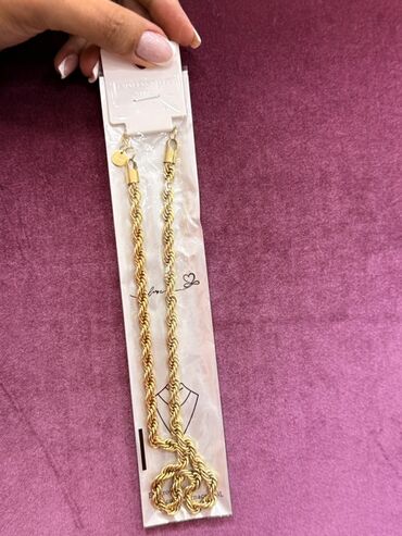 Bijuteriya dəstləri: Qızılı rəngli aksesuarlar seti – paslanmayan poladdan (316L) — 28