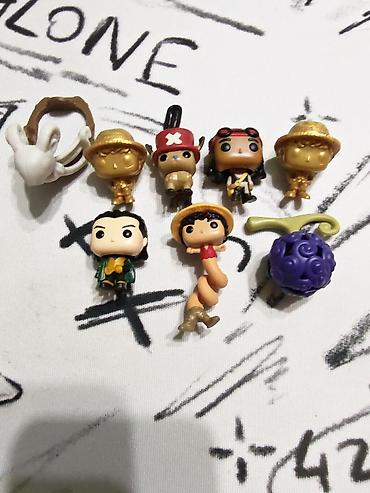 Мини-фигурки в стиле Funko от kinder в коллаборации с one piece