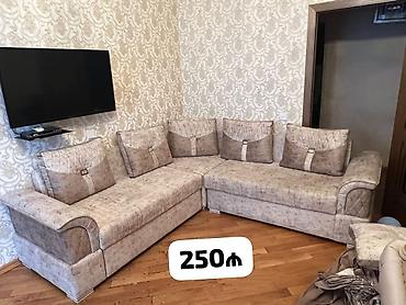 Künc divan - Qiymət: 250₼ - Ölçü: 2.30 m x 2.30 m - Açılan mexanizmə