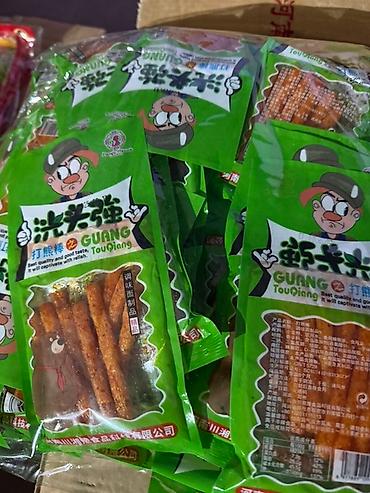 Сухофрукты, орехи, снеки: Набор китайских закусок и снеков в индивидуальной упаковке. Только — 9