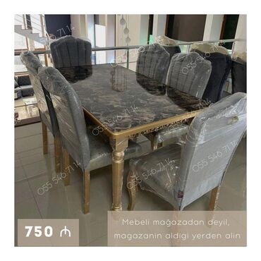 Qonaq otağı üçün, Yeni, 8 stul