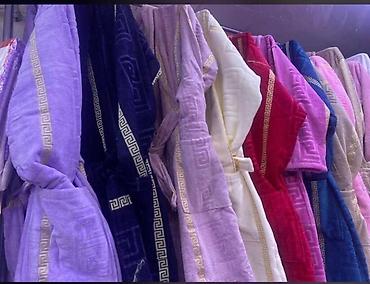 Домашние костюмы: Махровые халаты Пенка халаты Бамбук халаты Турецкие халаты Теплые — 16