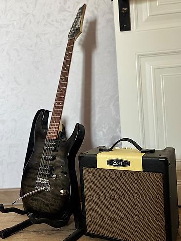 rock gitara: Elektron gitara, Ibanez, 6 sim, İşlənmiş, Pulsuz çatdırılma — 2