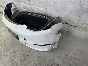 широкие: Передний бампер для Тесла модел у Tesla model y (белый), с — 2