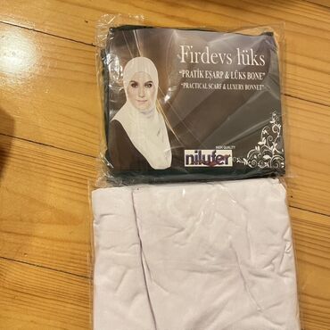 Hicab: Məhsul: Firdevs Lüks “Pratik Eşarp & Lüks Bone” (Practical Scarf