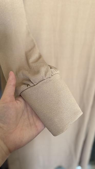 очки кена: Повседневное платье, Made in KG, Осень-весна, Длинная модель, Лапша, 2XL — 7