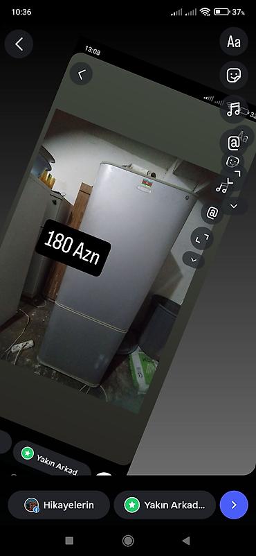 Soyuducular: 2 qapılı Indesit Soyuducu Satılır, rəng - Ağ — 8