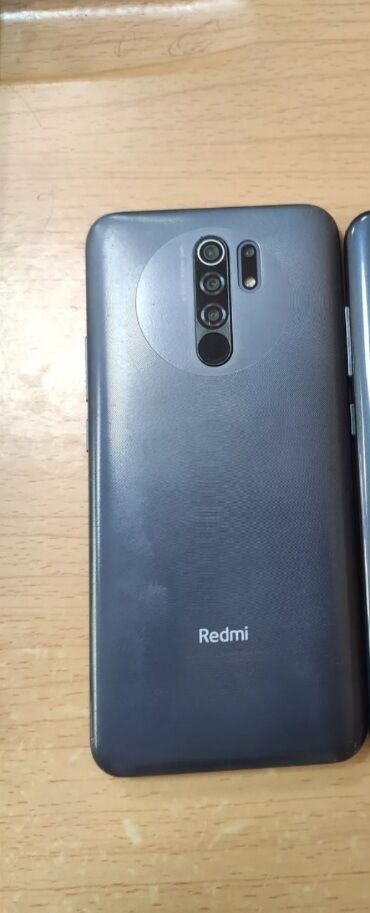 nokia dual sim: Xiaomi Redmi 9, 32 GB, rəng - Boz, 
 Sensor, Barmaq izi, İki sim kartlı