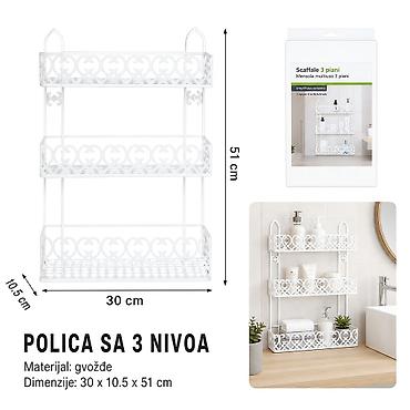 KMT Cvet dvostruki četvrtasti sto 5200898 Višenamenska polica sa 3