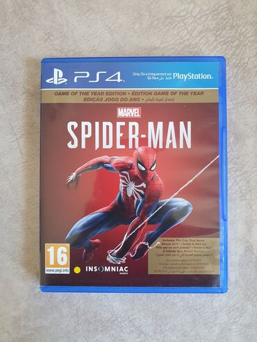 komputer ucun oyun diskleri: Spider-man: Game of the year edition ideal vəziyyətdədi. Disk Gəncə