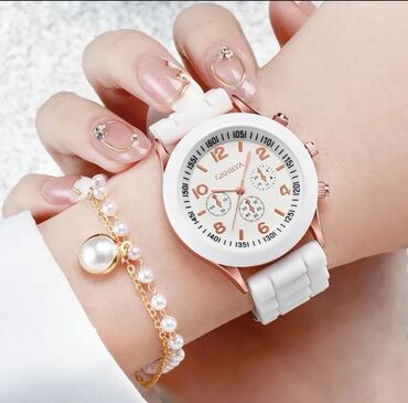 Ručni satovi: Prelepi ženski sat sa narukvicom. Poštarinu plaća kupac pogledajte i