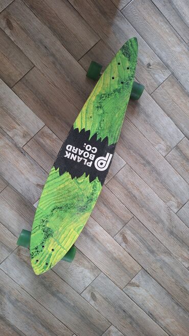 двухколесный электрический самокат: Лонгборд Plank Board Co. - Дека удлинённой формы (pin tail)