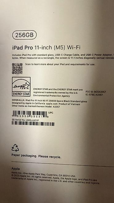 ipad pro m5: IPad Pro 11-inch (M5) Wi‑Fi, 256 ГБ — Space Black - Экран (по — 2