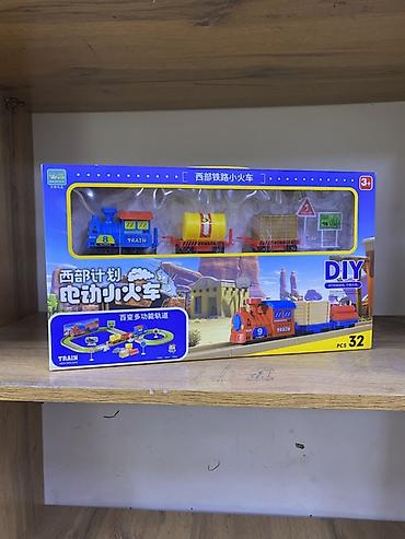 жд тупик: Игровой набор «Железная дорога DIY» — комплект из 32 деталей для — 1