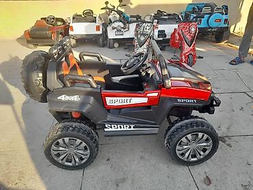 pa 4x: Uşaq üçün elektrikli off-road maşın – 4x4 “SPORT” ride-on Nəğd Alıcıya — 4