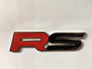 bronza za cunkove: NATPIS ZNAK AUDI RS - METALNI | Viber — 2