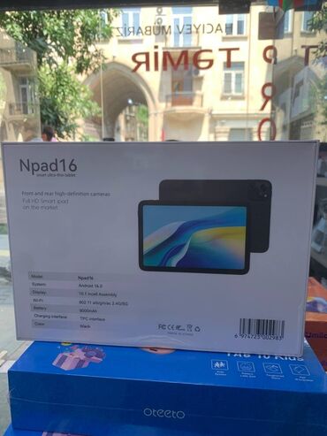 paltar yuyan masin ikinci el: Npad 16 android 14 10.1 düymlük ekran vifi 802.11 a-b-g-n-ac, 2.4g5g
