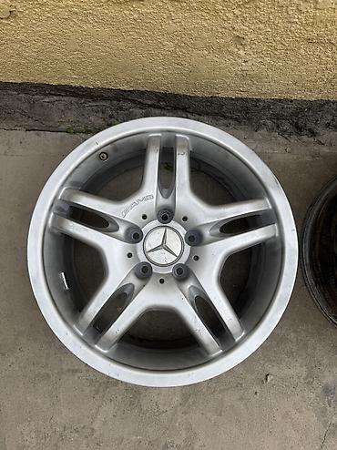 work r18: Диски R 17 Mercedes-Benz, Комплект, отверстий - 5, Б/у — 1