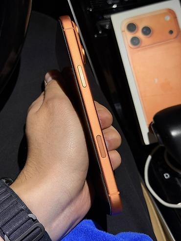 Мобильные телефоны и аксессуары: IPhone 17 Pro Max, Б/у, 256 ГБ, Оранжевый, Коробка, 91 % — 2