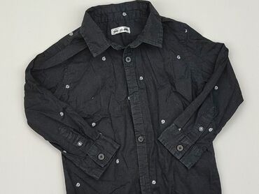 body czarne z długim rękawem: Koszula 2-3 lat, stan - Dobry, wzór - Jednolity kolor, kolor - Czarny