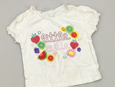koszula biała dziewczęca 158: Koszulka, F&F, 12-18 m, stan - Zadowalający