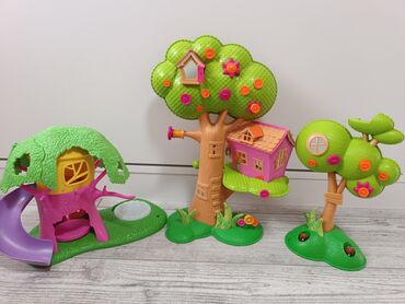 Toys: Plasticno drvece, plasticne igracke Kao novo, sve za 1200. Najvise