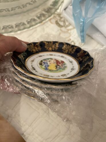 Qədəhlər: Qədəhlər, rəng - Gümüşü, Şüşə, 12 ədədli dəst, Fransa — 11