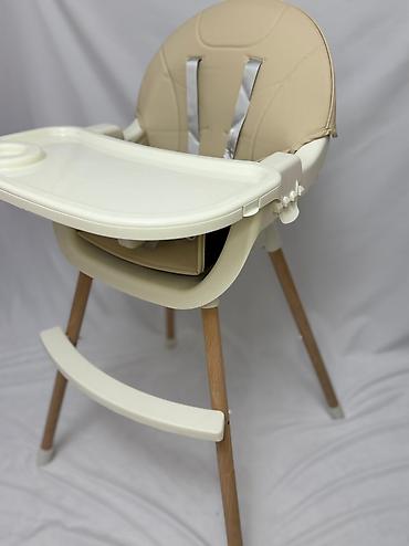 Стульчики для кормления: Продаются новые стульчики для кормления. Стильные и удобные . Съемный — 7