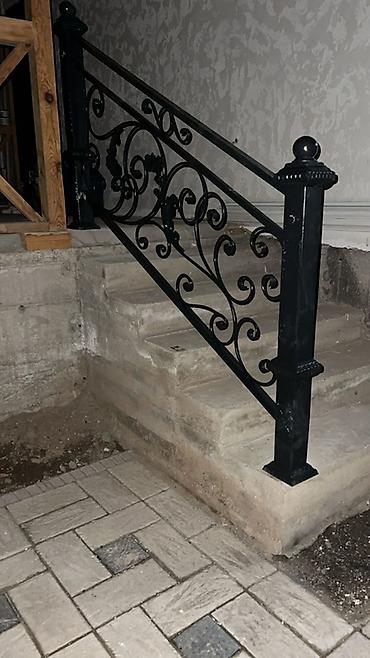 Изготовление перил: Изготовление перил Материал: Кованное железо, Наружные, Бесплатный замер — 15