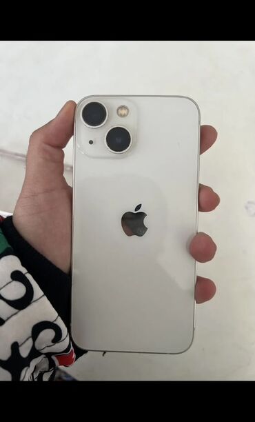 iphone 13 про макс: IPhone 13, Б/у, 256 ГБ, Белый, Зарядное устройство, Защитное стекло, Чехол, 86 %