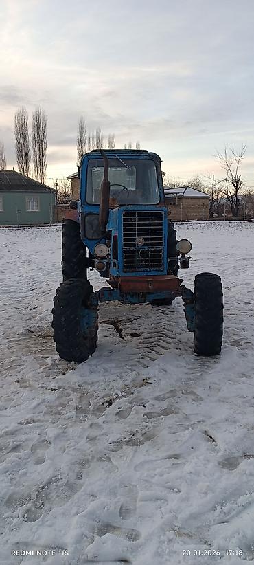 Traktorlar: Traktor MTZ (Belarus) tipli, dörd təkərli, kabinalı. Texniki — 11
