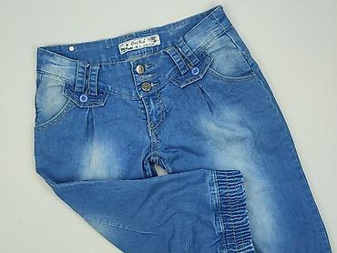 ripped jeans: Spodnie 3/4 damskie, rozmiar XS — 1