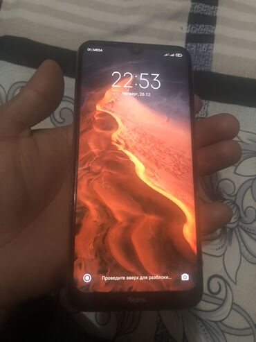 Redmi: Redmi, Redmi Note 8T, Б/у, 64 ГБ, цвет - Фиолетовый, 2 SIM