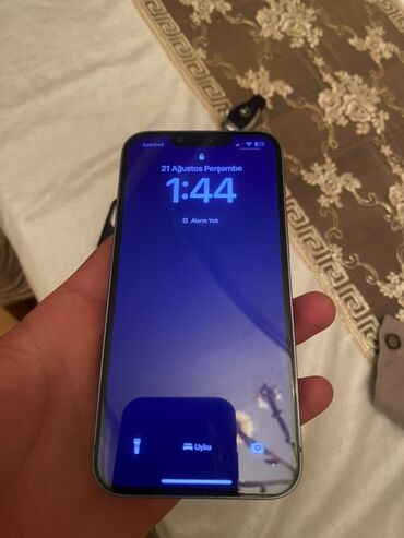 iphone бу купить: IPhone 14, Göy, Face ID