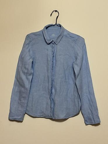 svitir: Marks and Spencer Mavi rəngli qadın köynəyi - Stil: Klassik — 1