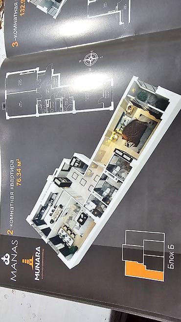 Продажа квартир: 1 комната, 76 м², Элитка, 4 этаж, Готовая ПСО (под самоотделку) — 8