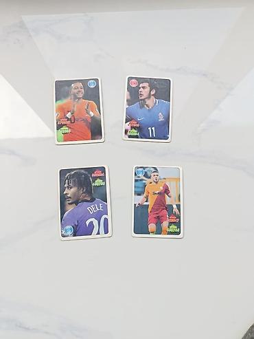 gta 5 kaset: Futbol kolleksiya kartları dəsti - 4 ədəd parlaq/folyo tərzində — 1