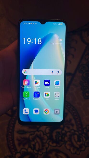 telefon satiwi: Oppo A38, 128 GB, rəng - Qara, Face ID