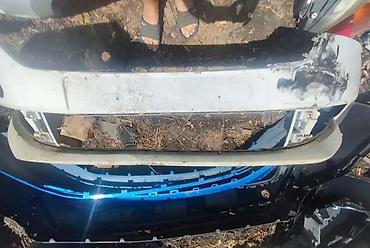 mopar akumulatori: PREDNJI BRANIK OSTECEN 3 ZA ŠKODA FABIA | skoda fabia prednji branik — 1