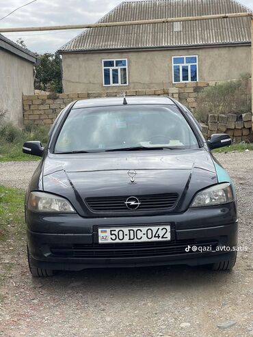 Opel: Opel Astra G sedan – qara rəng Texniki və dizayn: - ECOTEC benzin — 3
