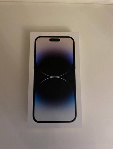 Apple iPhone: IPhone 14 Pro Max, 512 GB, Black Titanium, Barmaq izi, Simsiz şarj, Face ID