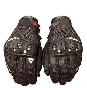velika gitara: Dainese kožne rukavice za motor 🏍️🧤 Crne kožne rukavice za motor sa — 1