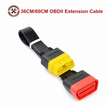 Alati za automobile: OBDII produžni kabel 16 pinski muško-ženski 36 cm za Thinkdiag — 10