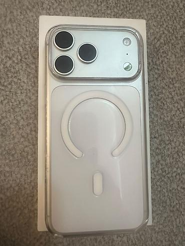 iphone 17 pro max qiyməti: IPhone 17 Pro Max, 256 GB, Ağ, Face ID, Sənədlərlə — 1