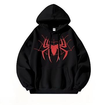 tuklu geyim: 🕷️ Spider-Man printli huddi Spider-Man dizaynlı, gündəlik istifadə — 9