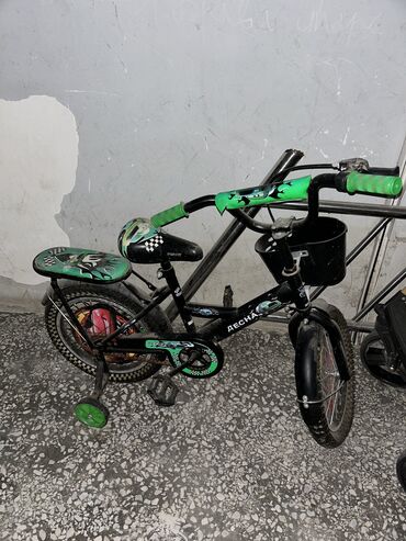 velosiped balaca: İşlənmiş Dörd təkərli Uşaq velosipedi 18", Ünvandan götürmə