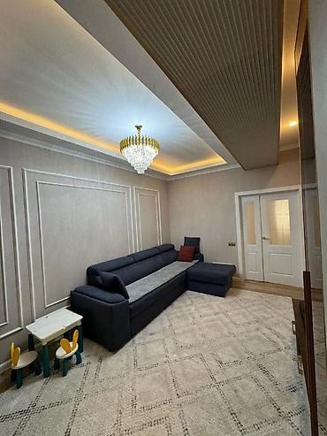 66: 2 комнаты, 66 м², Кок-Жар мкр Элитка, 6 этаж, Дизайнерский ремонт — 1
