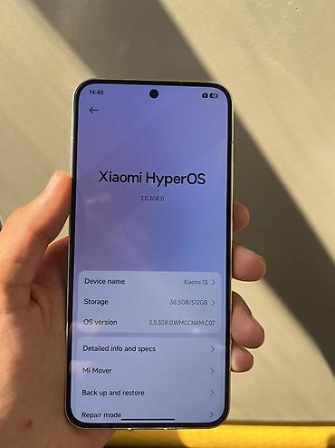 часы с поддержкой сим карты: Xiaomi, 13, Б/у, 512 ГБ, цвет - Белый, 2 SIM — 3