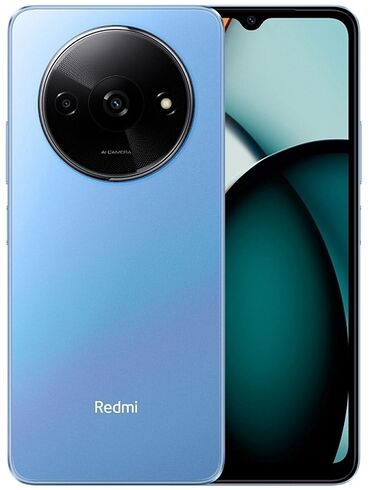 редмт 7а: Redmi, Redmi A3, Б/у, 64 ГБ, цвет - Синий, 2 SIM